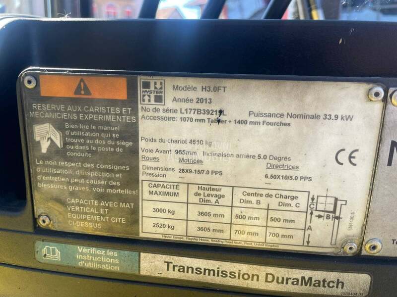 Hyster 3 tone Akcija