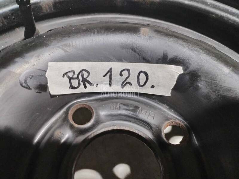 Čelične felne OPEL, GM 14" 4 x 100