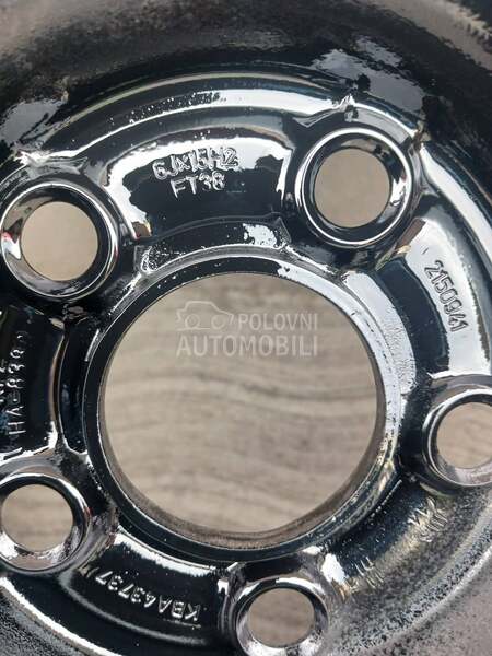 Čelične felne  15" 5 x 100