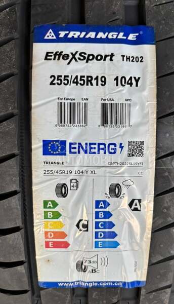Triangle 255/45 R19 Letnja
