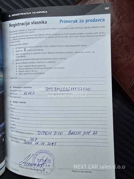 Mazda 3 2.2 d SKYACTIV