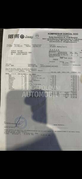 Fiat 500 CABRIO/AUT