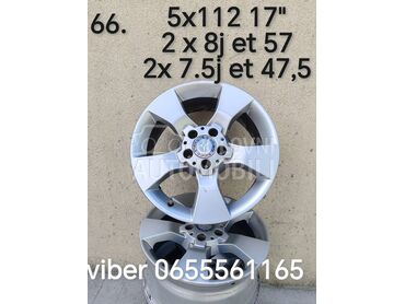 Aluminijumske felne  17" 5 x 112