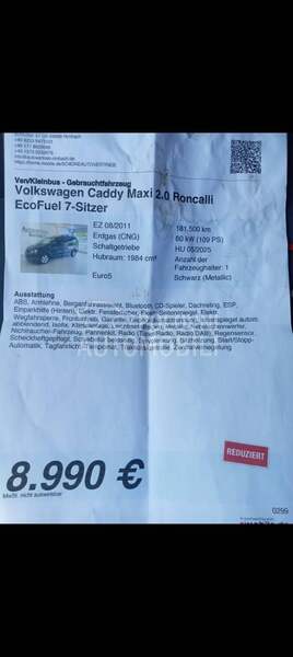 Volkswagen Caddy Maxi