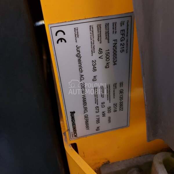 Jungheinrich EFG 215