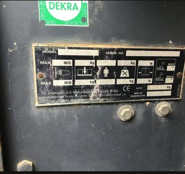 JLG 245 25   Deutz motor