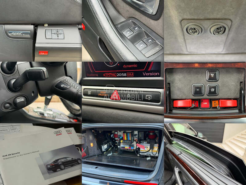 Audi A8 Long Blinda B7 VR9