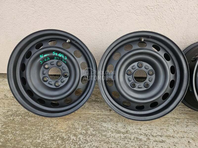 Čelične felne SENZORI 16" 5 x 114.3