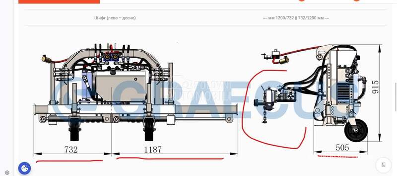 Agrimac Međuredna obrada