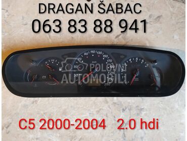 kilometar sat za Citroen C5 od 2000. do 2004. god.