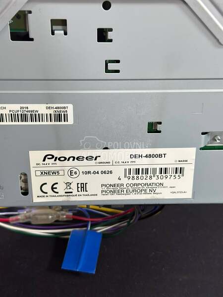 Pioneer radio Bluetooth