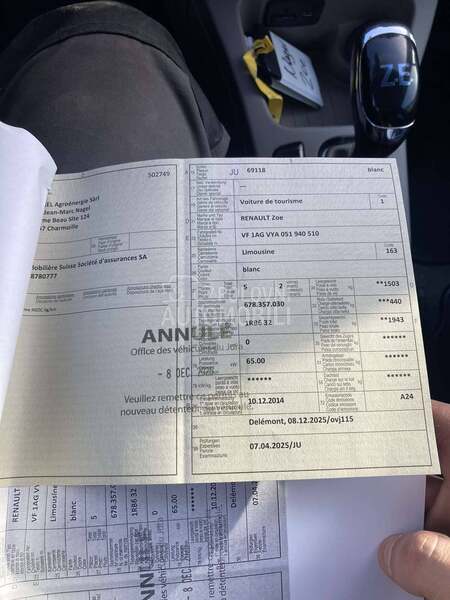 Renault Zoe ZA TRGOVCE