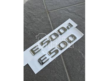 E500 E500d oznaka gepeka NOVO za Mercedes Benz E 500