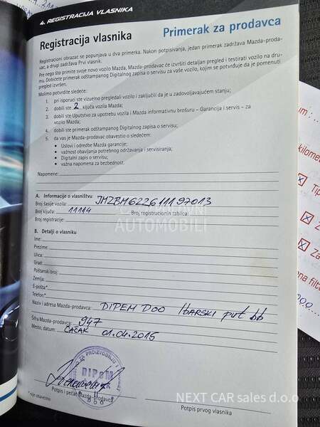 Mazda 3 2.2 d SKYACTIV