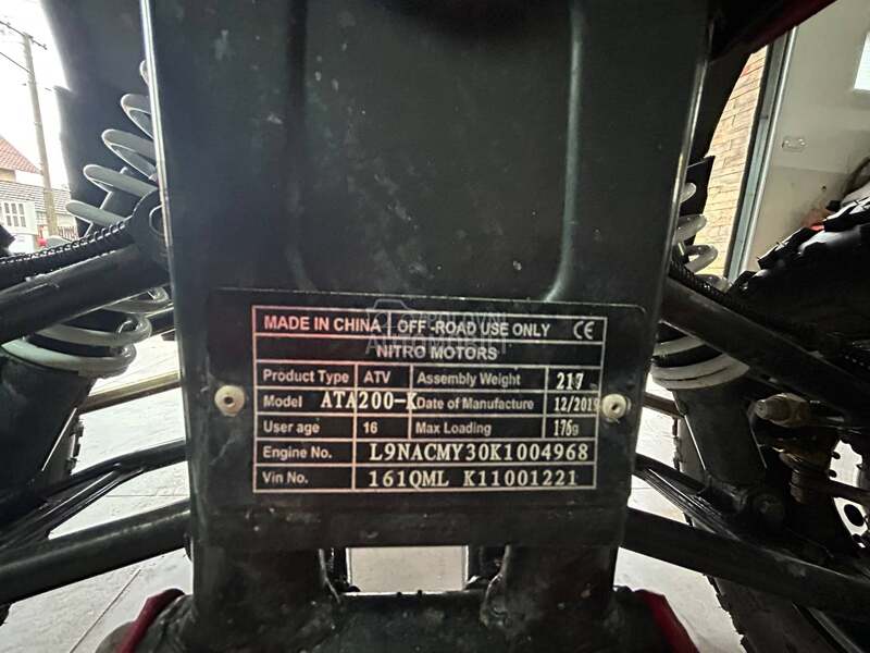 Nitro motors Rugby 180ccm