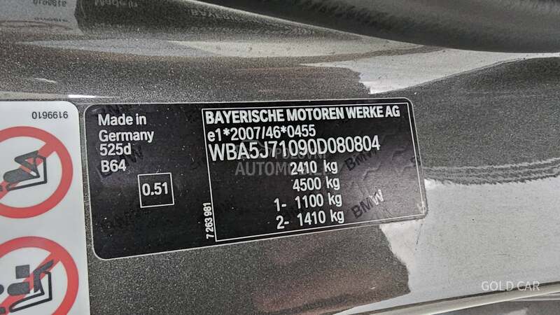 BMW 525 25dA d.tabla harman