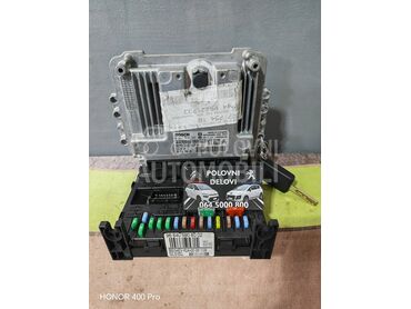 Kompjuter bsi i kljuc(set) za Peugeot 3008 od 2008. do 2011. god.