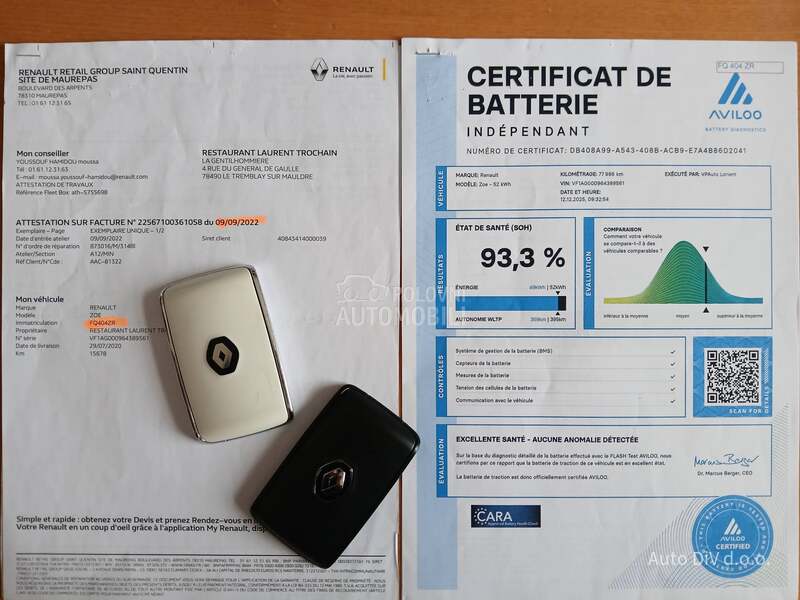 Renault Zoe 52 kWh VAN