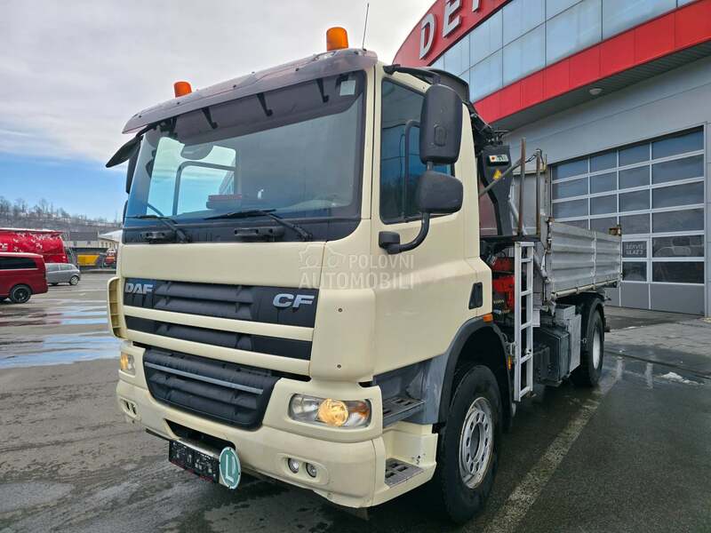 DAF CF 75 Kiper Kran