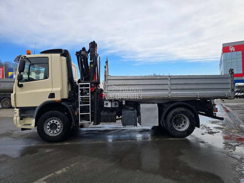 DAF CF 75 Kiper Kran