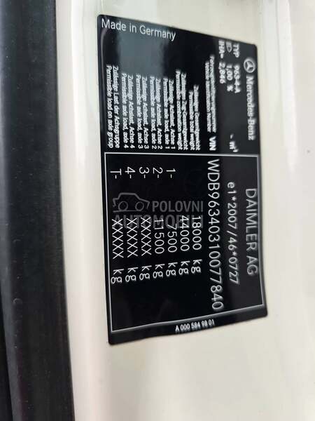 Mercedes Benz Actros 1843