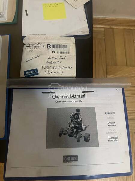 Yamaha Raptor OHLINS hitno