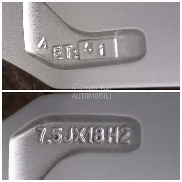 Aluminijumske felne  18" 5 x 112