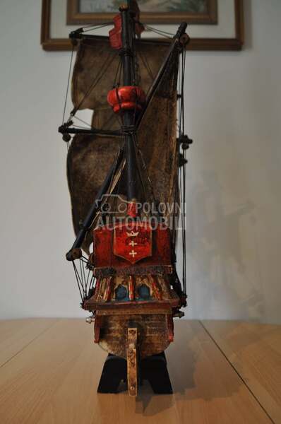 Peter von Danzig drvena maketa broda - 65 x 69 cm