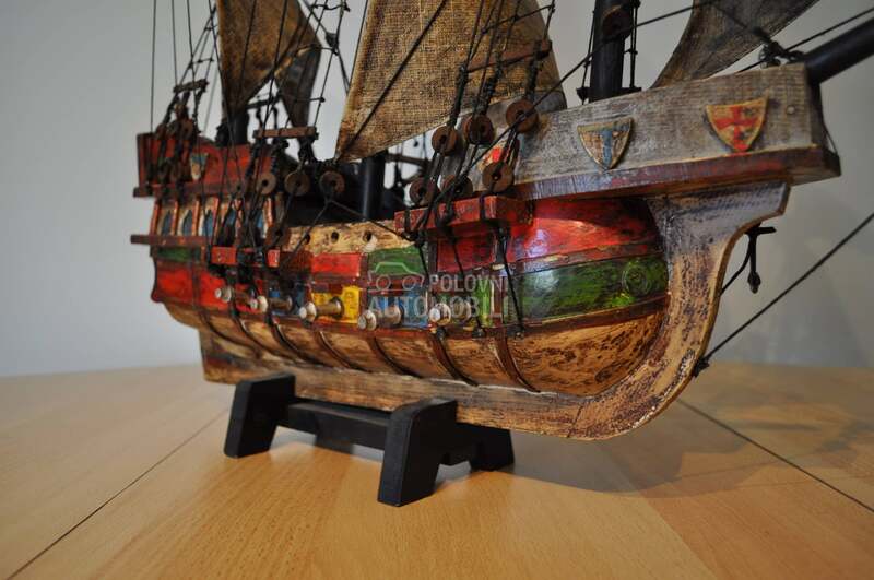 Peter von Danzig drvena maketa broda - 65 x 69 cm