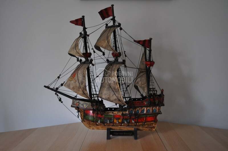 Peter von Danzig drvena maketa broda - 65 x 69 cm