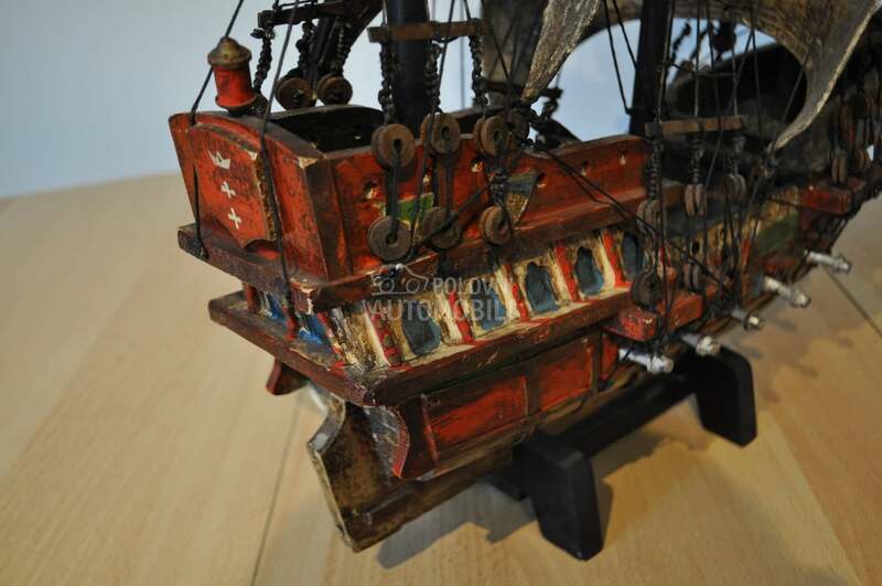 Peter von Danzig drvena maketa broda - 65 x 69 cm