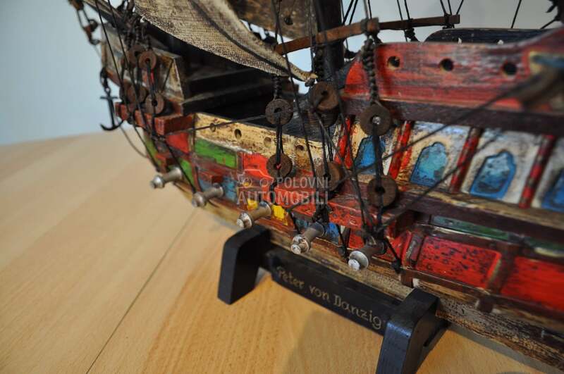 Peter von Danzig drvena maketa broda - 65 x 69 cm