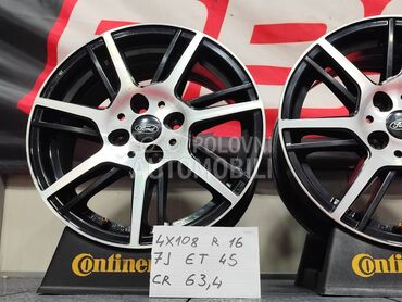 Aluminijumske felne  16" 4 x 108