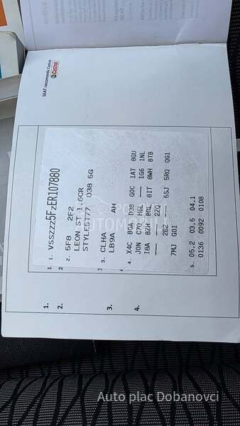 Seat Leon 1.6 TDI matrix/led