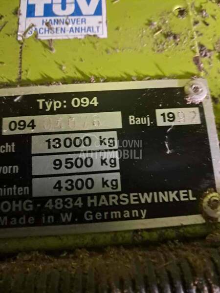 Claas Dominator 108 sl maxi