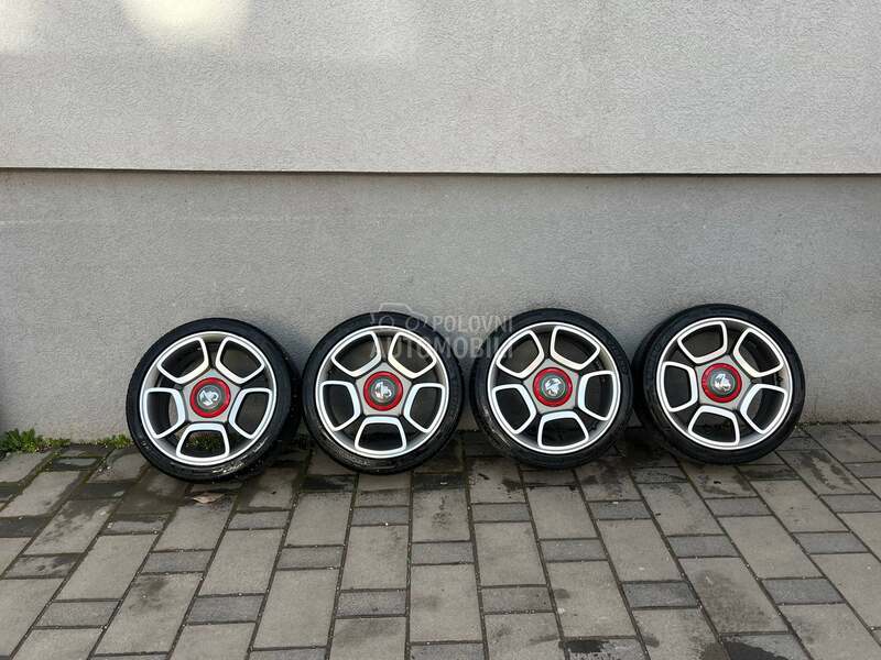 Aluminijumske felne Abarth 17" 4 x 98