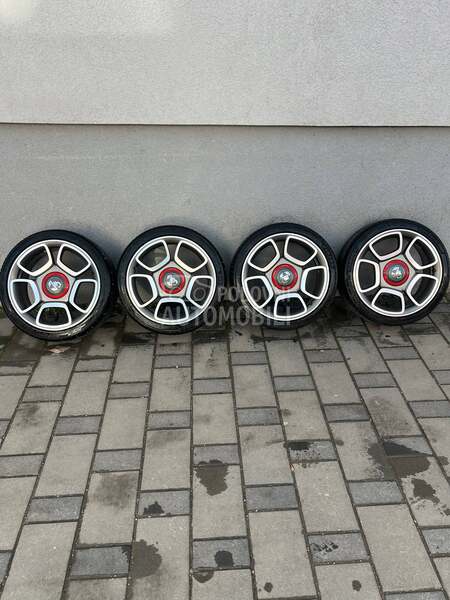 Aluminijumske felne Abarth 17" 4 x 98