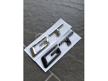 GT oznaka gepeka NOVO za BMW 525 GT, 528 GT, 535 GT ...