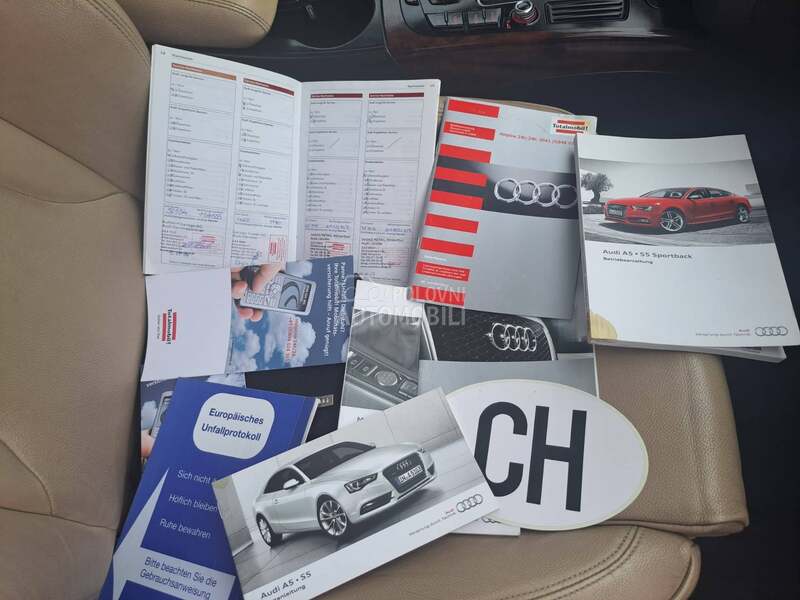 Audi A5 2.0TFSI4x4švajcarska