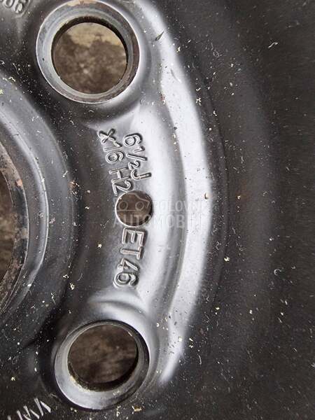 Čelične felne vw 16" 5 x 112