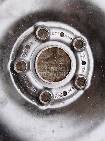 Čelične felne vw 16" 5 x 112