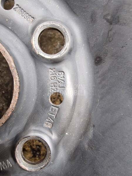 Čelične felne vw 16" 5 x 112