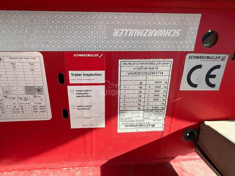 Schwarzmuller K SERIE 25m3