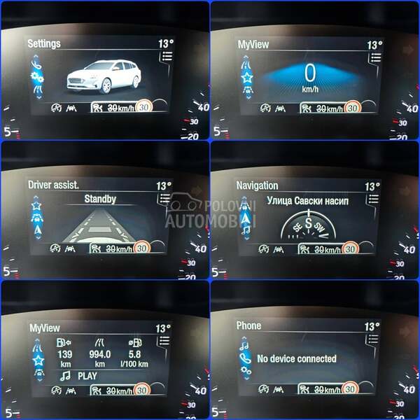 Ford Focus 1.5d B/OLFSEN LED