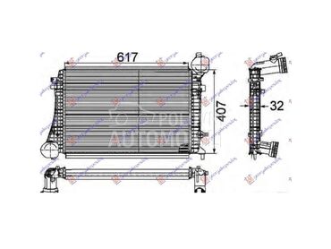 HLADNJAK INTERK. za Audi A3 od 2003. do 2008. god.