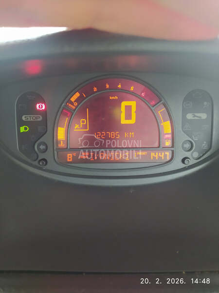 Renault Modus prava km