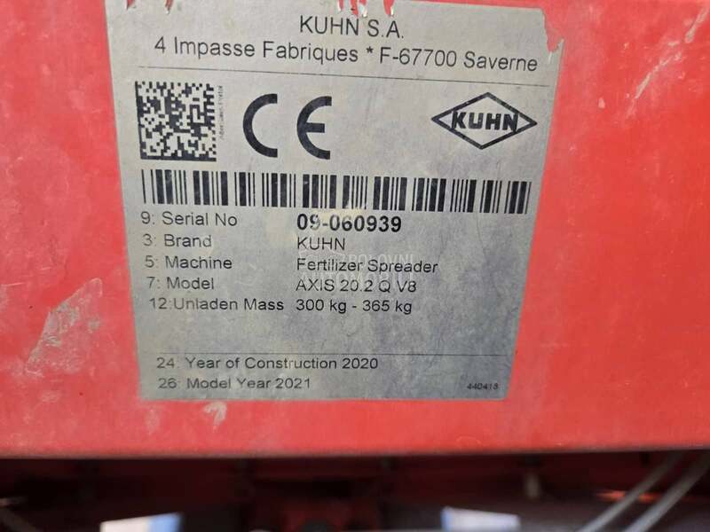 Kuhn AXIS 20.2