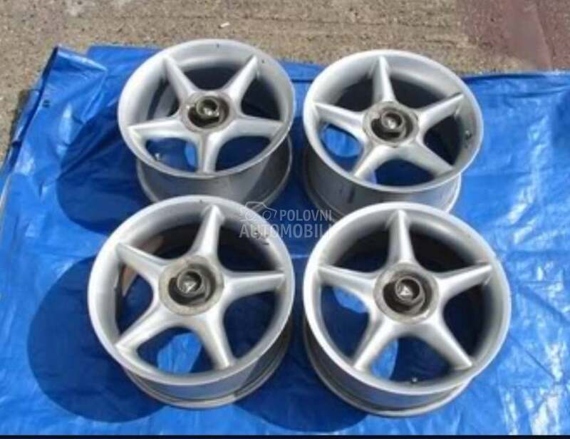 Aluminijumske felne WORK 17" 4 x 100