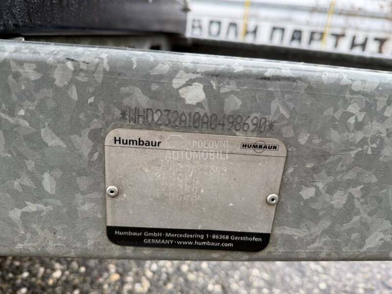 Humbaur HP 2000 MX