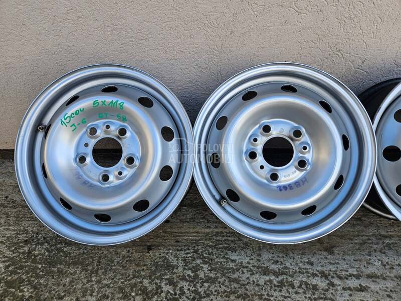 Čelične felne ORGINAL 15" 5 x 118